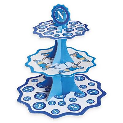 ALZATINA 3 PIANI 35-26-21X H.35CM SSC NAPOLI