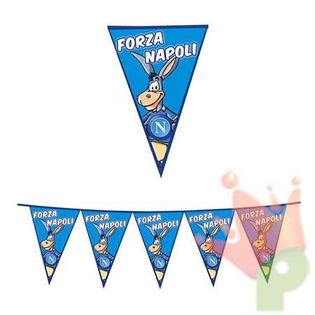 FESTONE BANDIERINE FORZA SSC NAPOLI 6MT