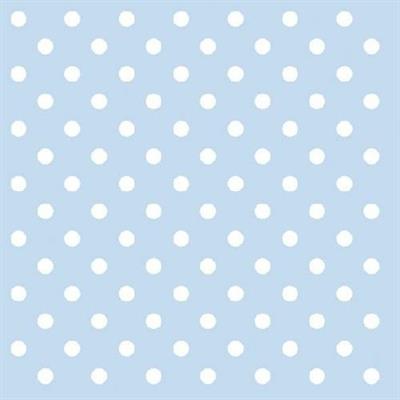 TOVAGLIOLI 3V 33X33 PASTEL DOTS BLUE 20PZ