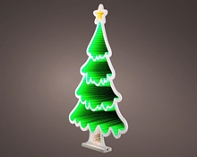 FIGURA LUMINOSA ALBERO DI NATALE 126LED MULTICOLOR/BIANCOFREDDO