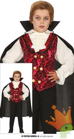 COSTUME VAMPIRO BAMBINO TG. 3-4 ANNI