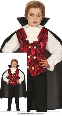 COSTUME VAMPIRO BAMBINO TG. 3-4 ANNI