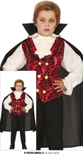 COSTUME VAMPIRO BAMBINO TG. 5-6 ANNI