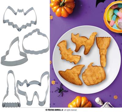 TAGLIABISCOTTI HALLOWEEN 5 PZ