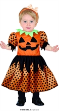 COSTUME DA ZUCCA BAMBINA TG. 2-3 ANNI