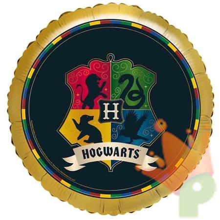 PALLONCINO MYLAR CASE DI HOHWARTS HARRY POTTER 45 CM