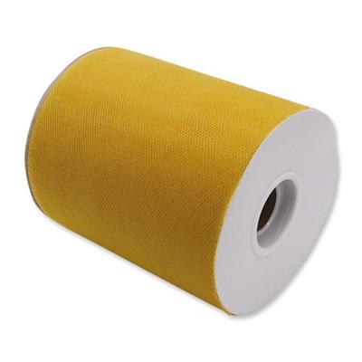 ROTOLO TULLE 12,5X100MT ORO MATTO