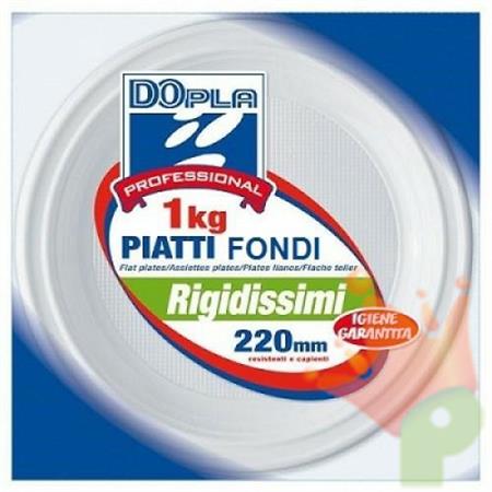 PIATTI FONDI 22CM BIANCO 1KG