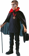 COSTUME MANTELLO DRACULA NERO TG. 116