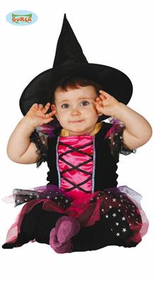 COSTUME BABY STREGA TG. 6-12 MESI E 9