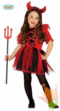 COSTUME DIAVOLESSA TG. 5-6 ANNI