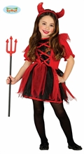 COSTUME DIAVOLESSA TG. 5-6 ANNI