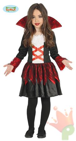 COSTUME BARONESSA VAMPIRA TG. 5-6 ANNI E10