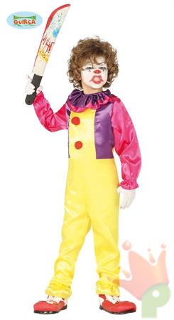 COSTUME PAGLIACCIO MALEFICO TG. 5-6 ANNI