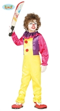 COSTUME PAGLIACCIO MALEFICO TG. 5-6 ANNI