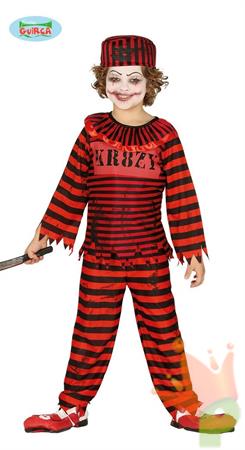 COSTUME PAGLIACCIO CARCERATO TG. 5-6 ANNI E12