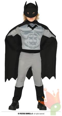 COSTUME SUPER EROE BAT BOY BAMBINO 3-4 ANNI