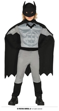 COSTUME SUPER EROE BAT BOY BAMBINO 3-4 ANNI