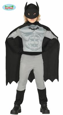 COSTUME SUPER EROE BAT BOY BAMBINO 10-12 ANNI