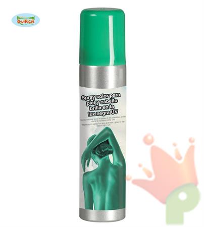 TRUCCO BODY PAINT SPRAY CORPO E CAPELLI VERDE 75 ML