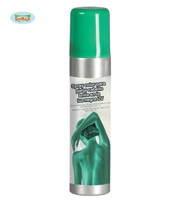 TRUCCO BODY PAINT SPRAY CORPO E CAPELLI VERDE 75 ML