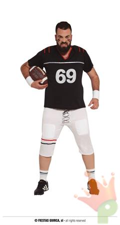 COSTUME QUARTERBACK ADULTO TAGLIA XL 54 56