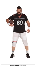 COSTUME QUARTERBACK ADULTO TAGLIA XL 54 56