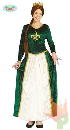 COSTUME REGINA PRINCIPESSA  MEDIEVALE ADULTA TAGLIA  XL