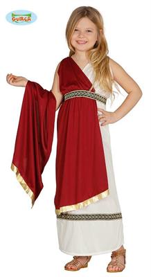 COSTUME ROMANA BAMBINA 5-6 ANNI