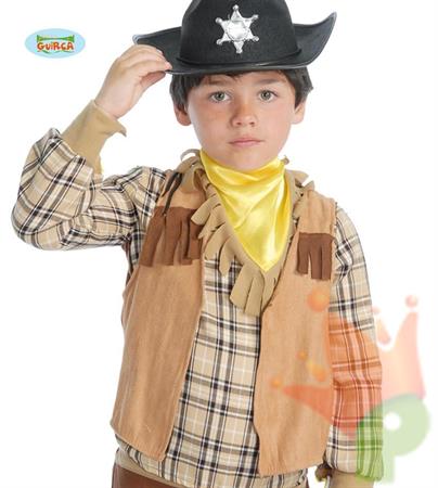 COSTUME GILLET COWBOY BAMBINO