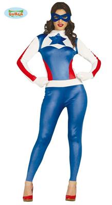 COSTUME CAPITAN AMERICA DONNA TG. M