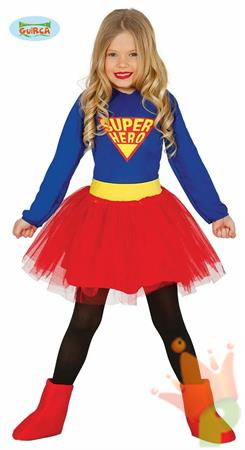 COSTUME SUPER GIRL TAGLIA 3-4 ANNI