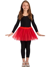 TUTU' ROSSO 30CM BAMBINA