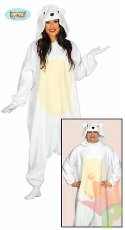 COSTUME ORSO POLARE ADULTO  TAGLIA L 42 44