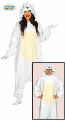 COSTUME ORSO POLARE ADULTO  TAGLIA L 42 44