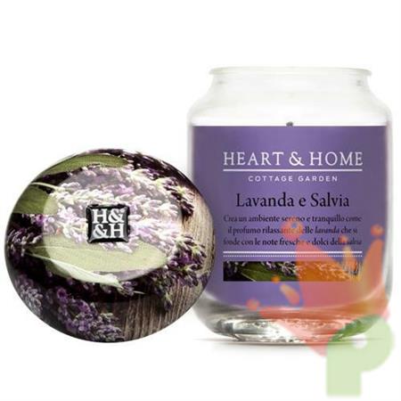 CANDELA SMALL LAVANDA E SALVIA