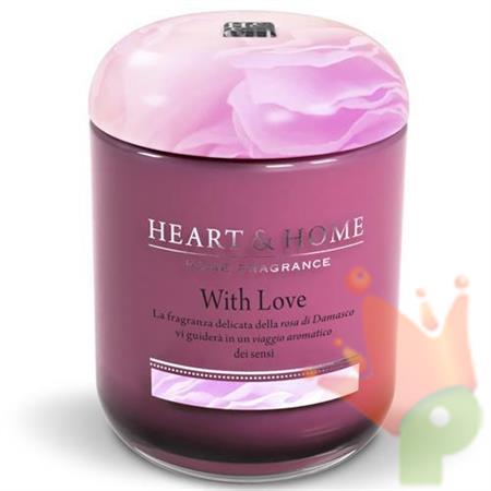 WITH LOVE LARGE CANDLE 340GR