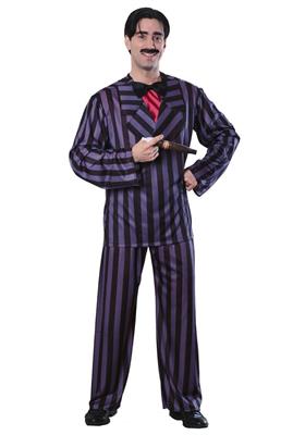 COSTUME GOMEZ FAMIGLIA ADDAMS ADULTO TAGLIA XL