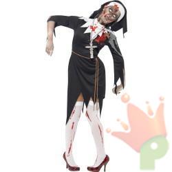 COSTUME ZOMBIE BLOODY SISTER MARY TG. M B15