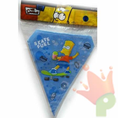 Festone Bandierine 360x29cm The Simpsons