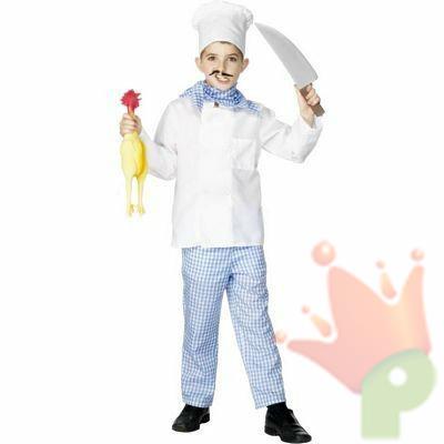 COSTUME CHEF BAMBINO 7-8 ANNI