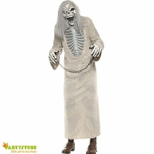 COSTUME SHACKLED GHOST COSTUME GLOVES TG. M