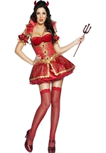 COSTUME DEVIL COSTUME DRESS CORS TG. M