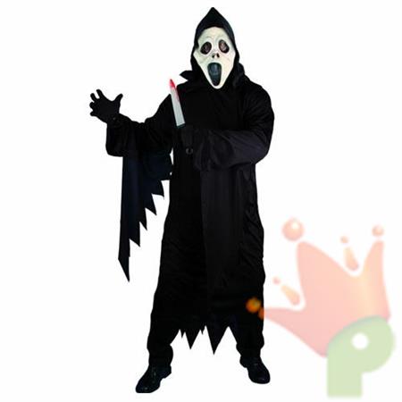 COSTUME SCREAMER GOWN E MASK -