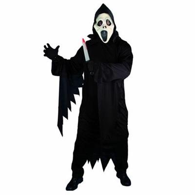 COSTUME SCREAMER GOWN E MASK -