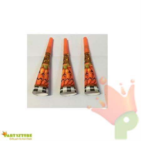 TROMBETTE 19 CM HALLOWEEN 6PZ