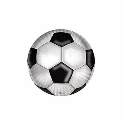 PIATTI 18CM PALLONE CALCIO 10PZ