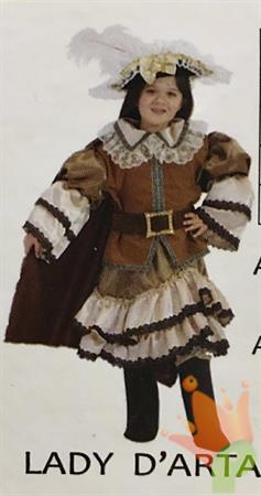 COSTUME LADY D'ARTAGNAN TG M