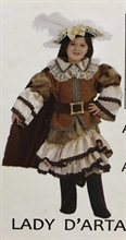 COSTUME LADY D'ARTAGNAN TG M