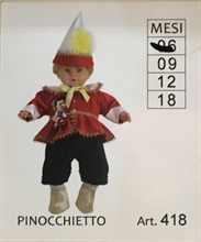 COSTUME PINOCCHIETTO TG. 6 MESI